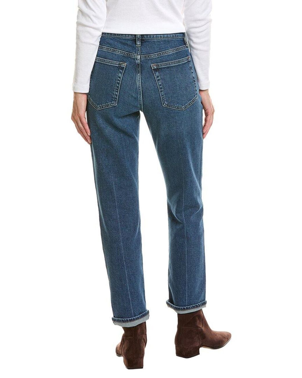 FRAME Blue Frame The Borrowed Jean