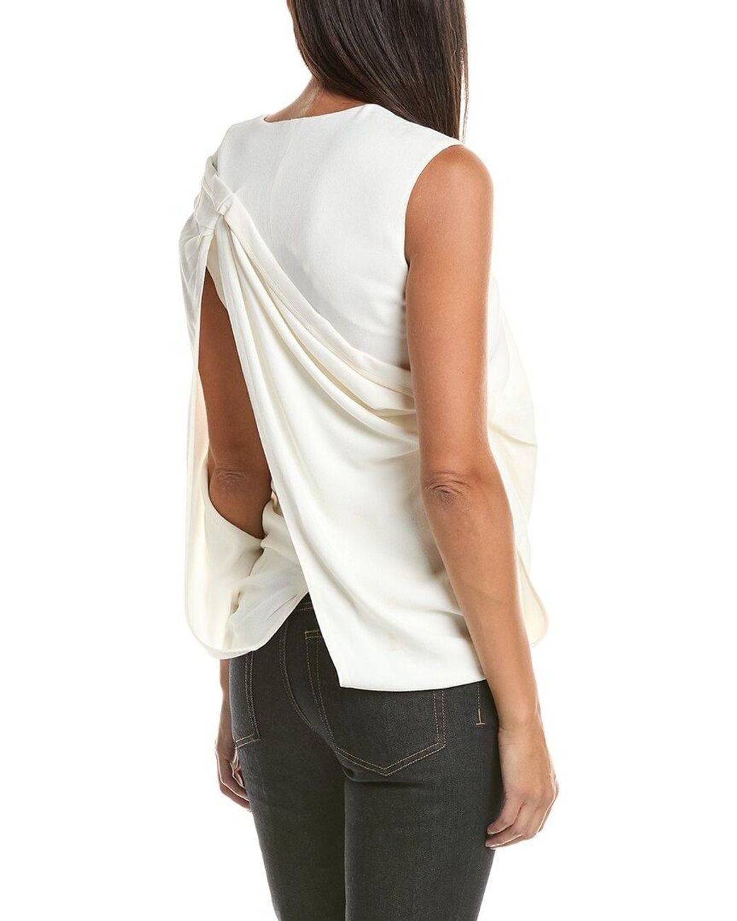 Tom Ford White Textured Top