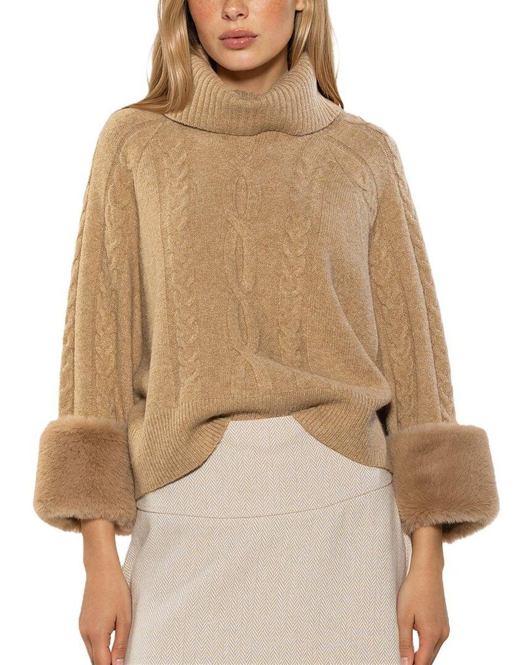 Alexia Admor Brown Sarah Sweater