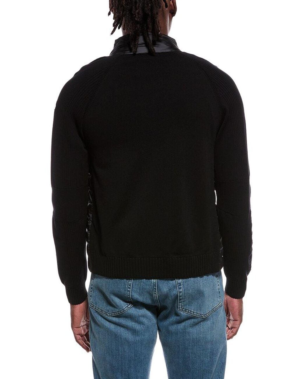 Moncler Black Grenoble Short Down Jacket for men
