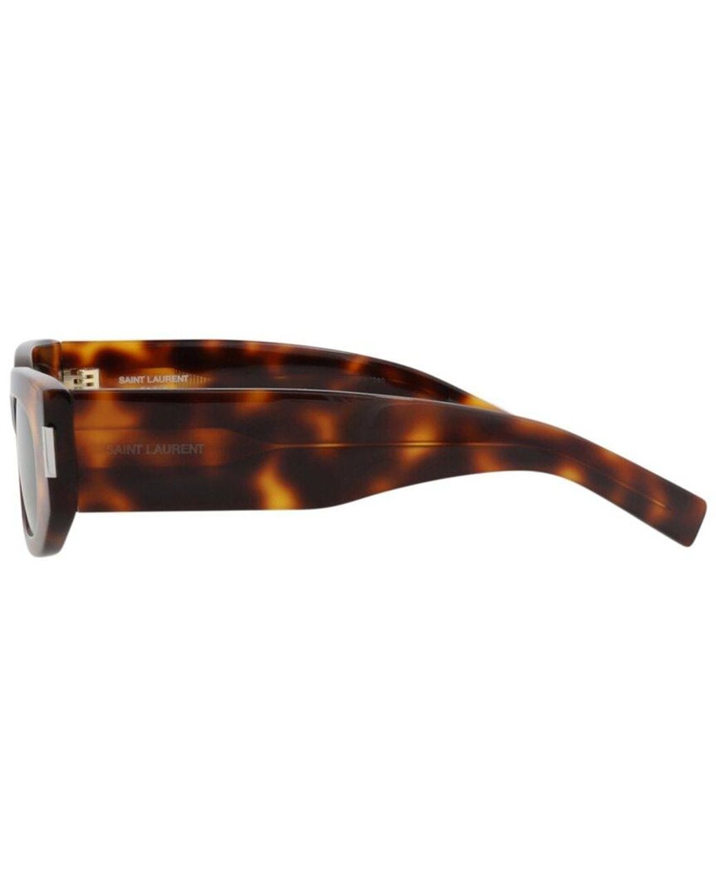Saint Laurent Brown 51Mm Sunglasses