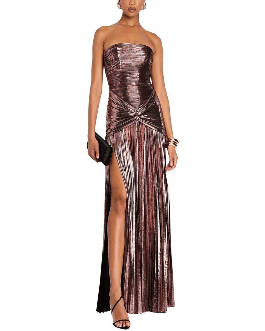 Dilireba Red Embellished Maxi Dress