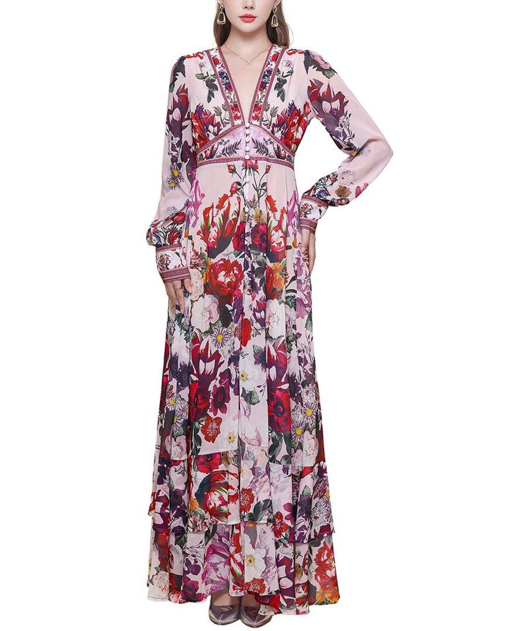 Kaimilan Purple Maxi Dress