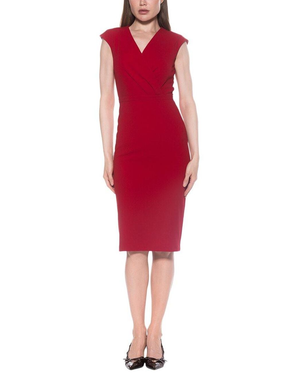 Alexia Admor Red Essence Sheath Dress