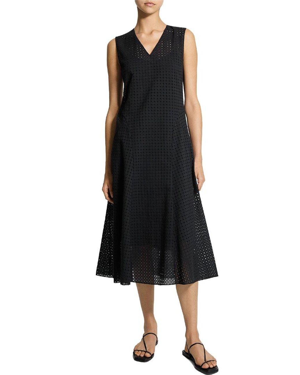 Theory Black Easy Dress