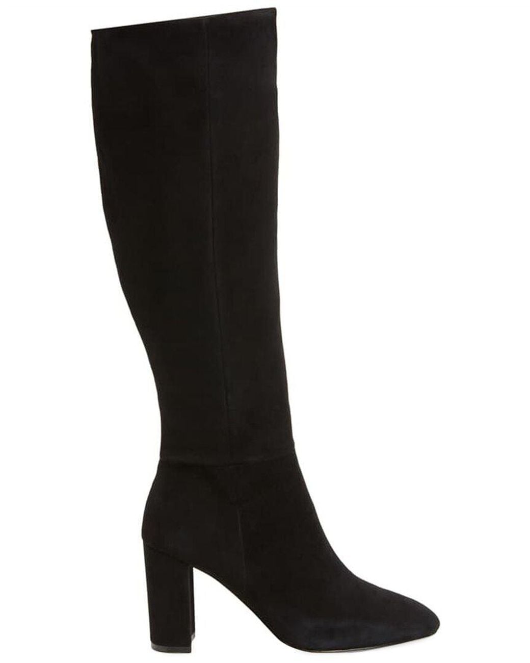 Charles David Black Brilliant Suede Boot