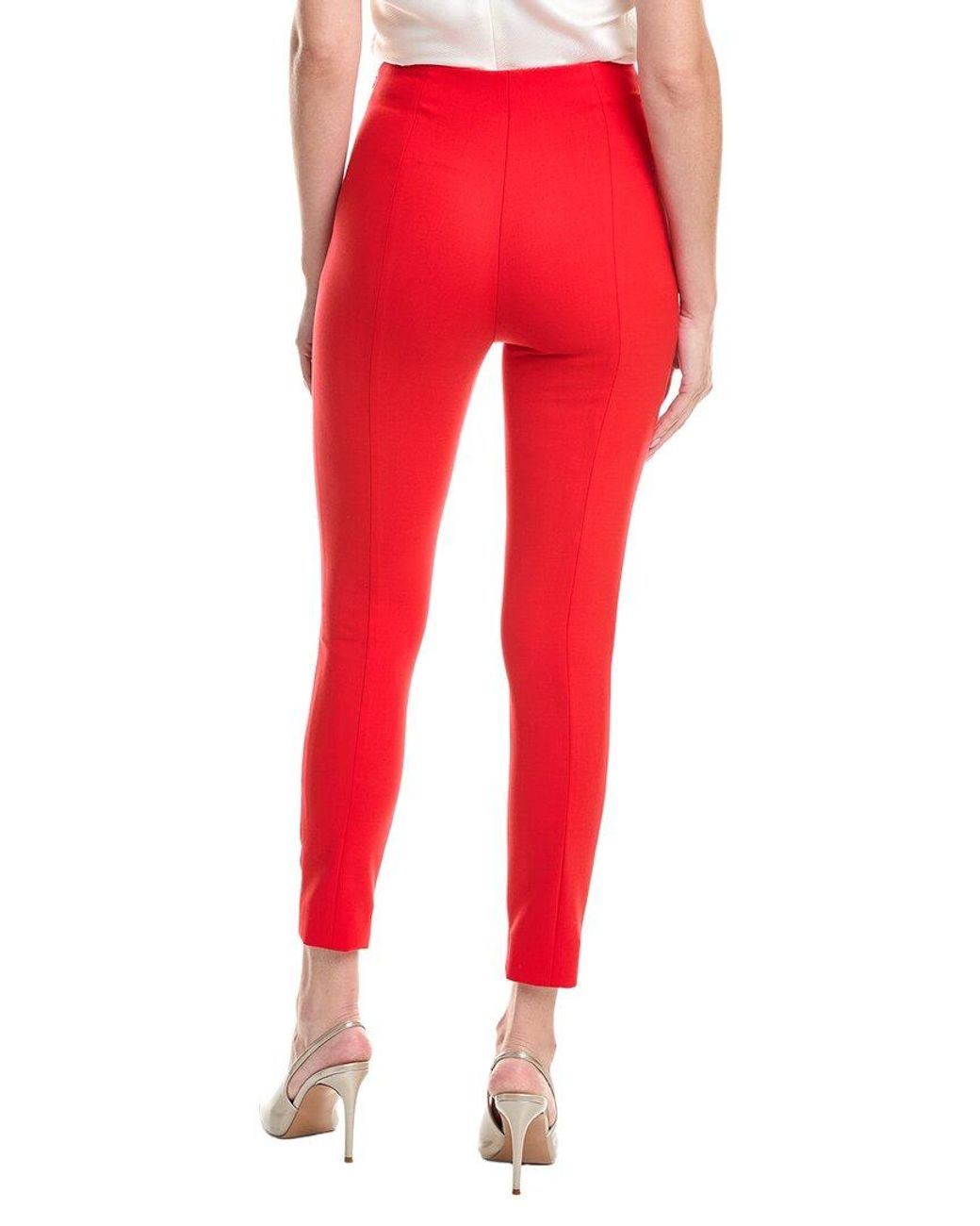 Carolina Herrera Red Pant