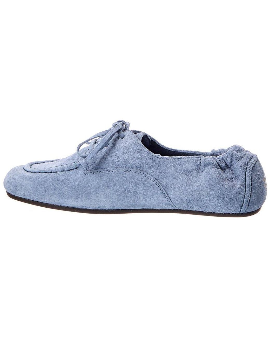 Céline Blue Adam Suede Loafer