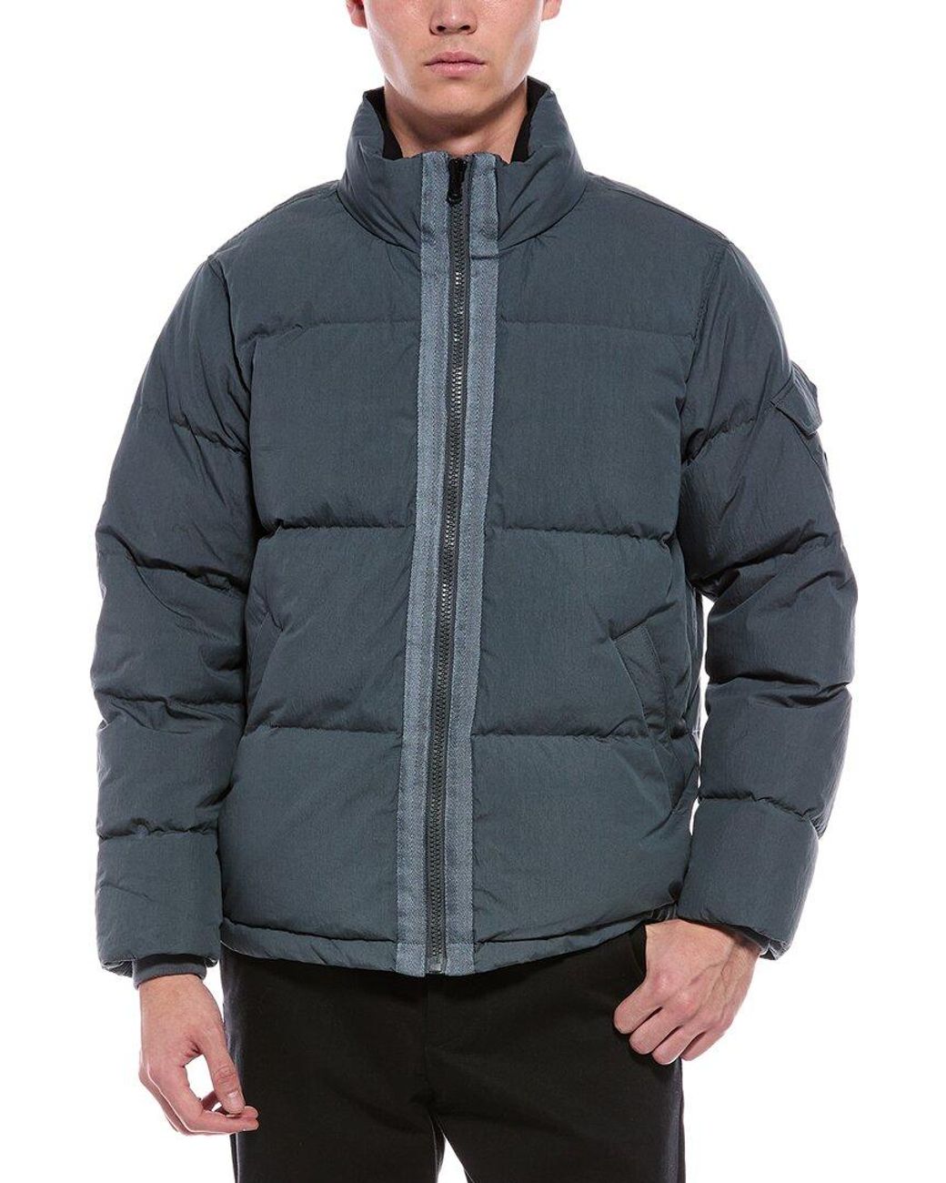 Rag & Bone Blue Daniel Down Jacket for men