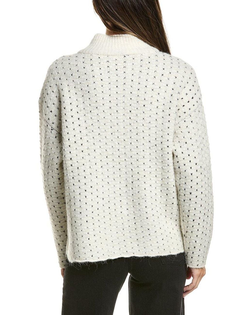Ichi Gray Ihkamara Alpaca-Blend Sweater