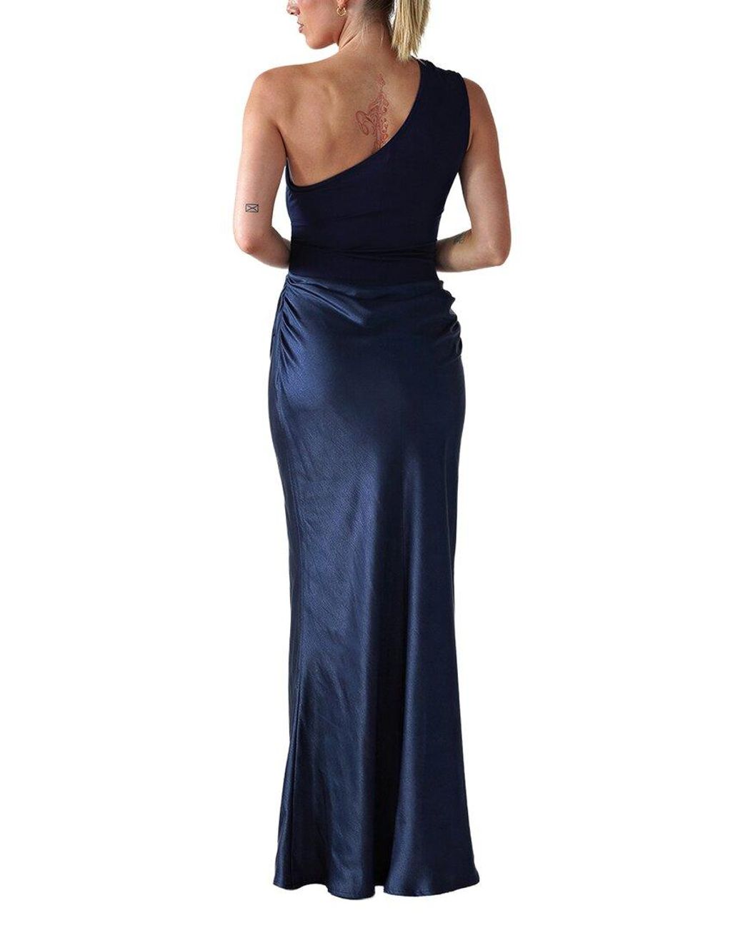 CAMILA BLANCO Blue Maxi Dress