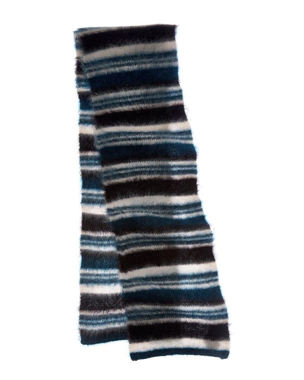 Isabel Marant Blue Duke Mohair & Wool-Blend Scarf
