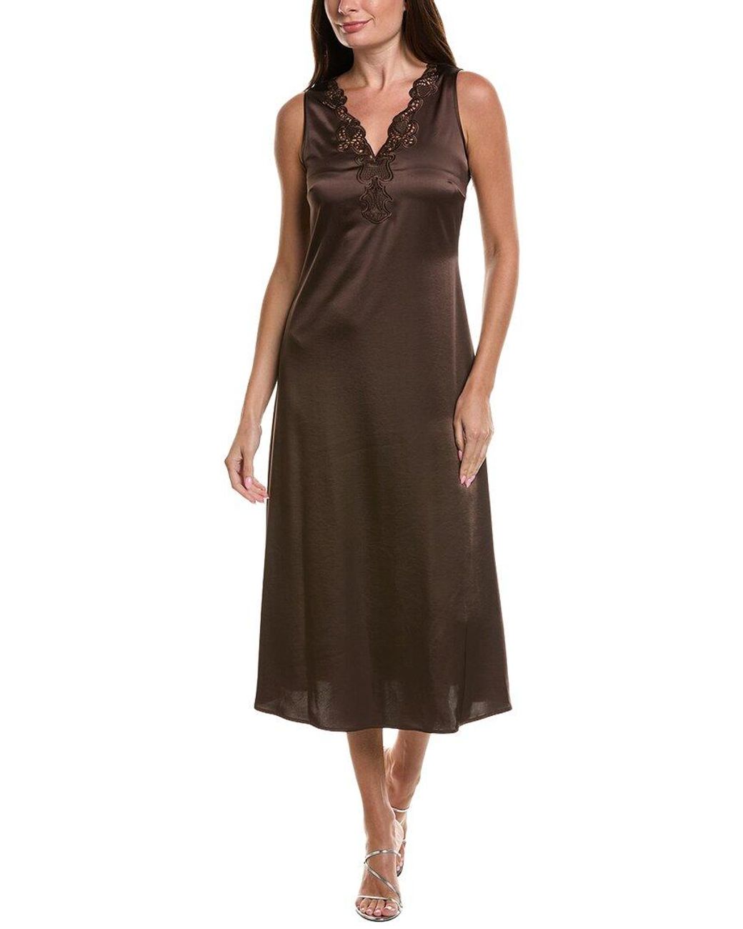 Weekend by Maxmara Brown Canossa Dress