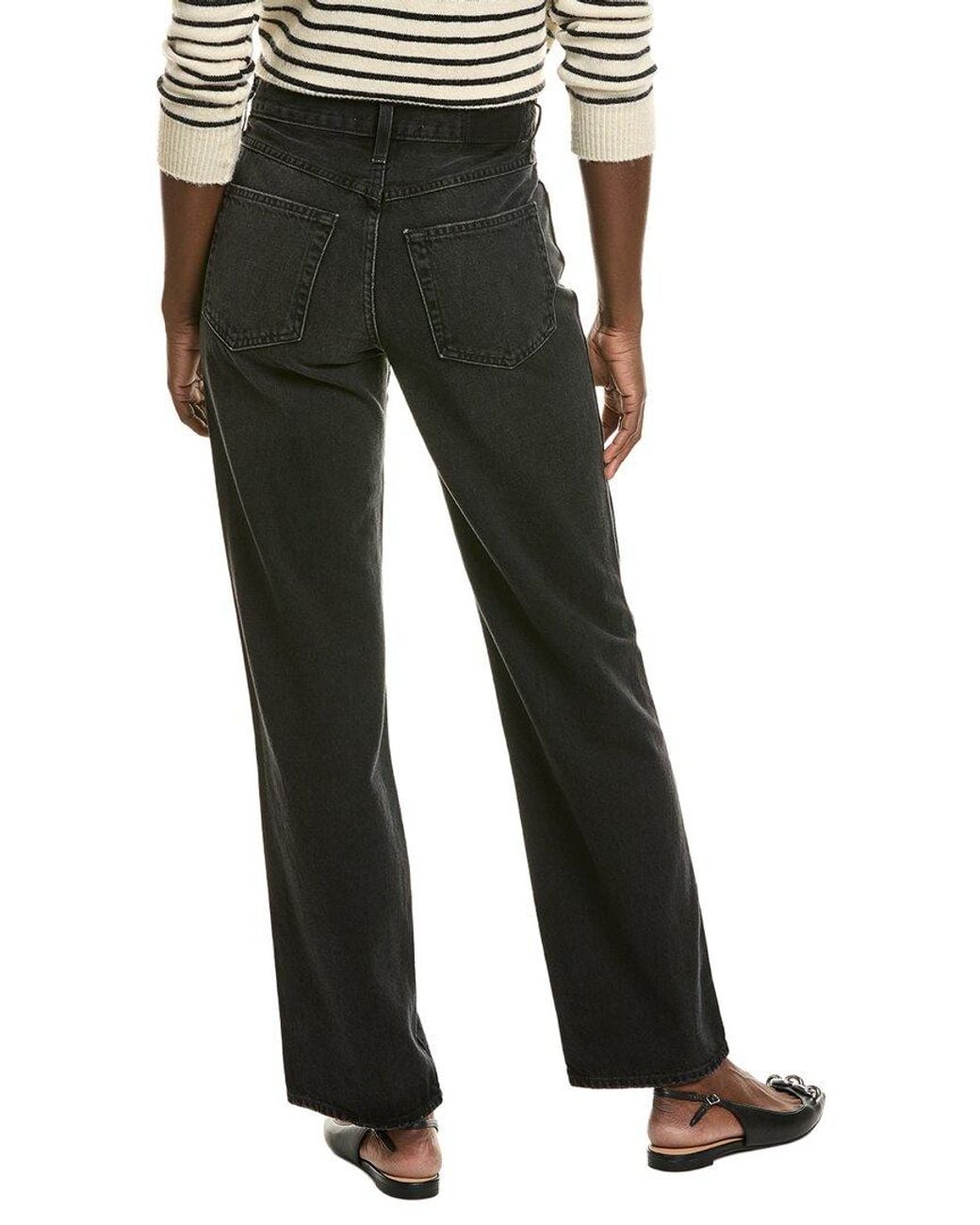 Amo Denim Black Amo Annette Straight Jean