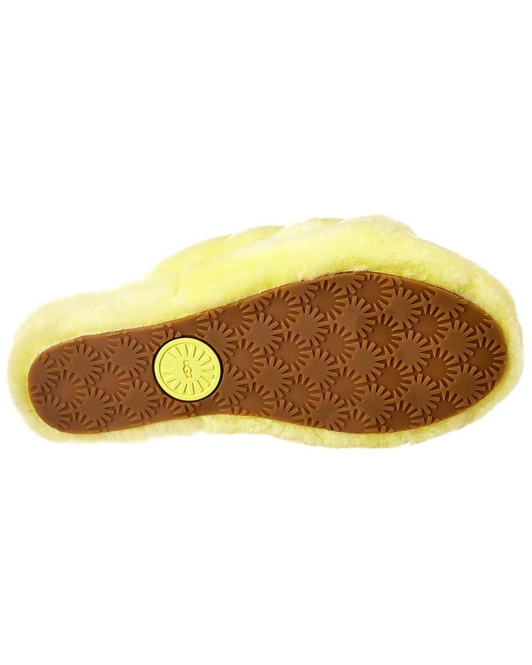 Yellow uggs online slides