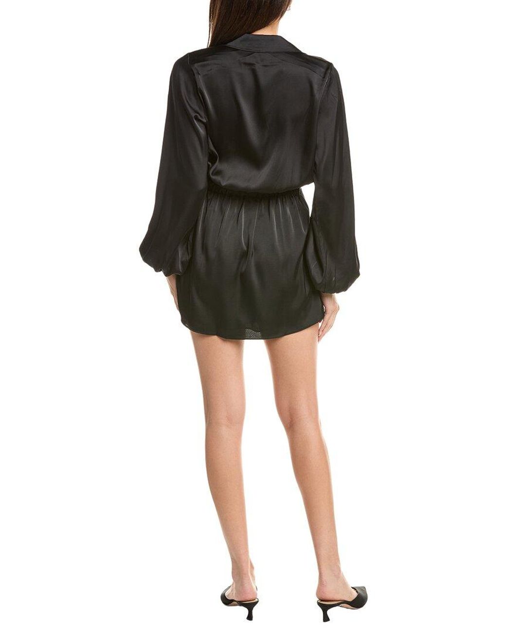 Ramy Brook Black Meadow Mini Dress