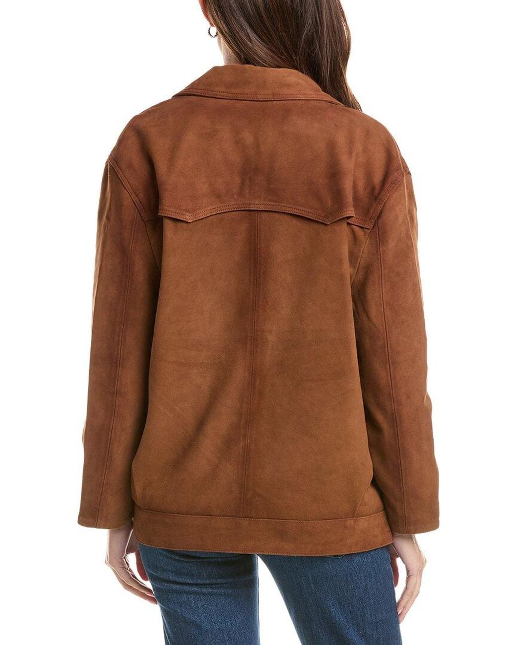 Walter Baker Brown Sullivan Leather Jacket