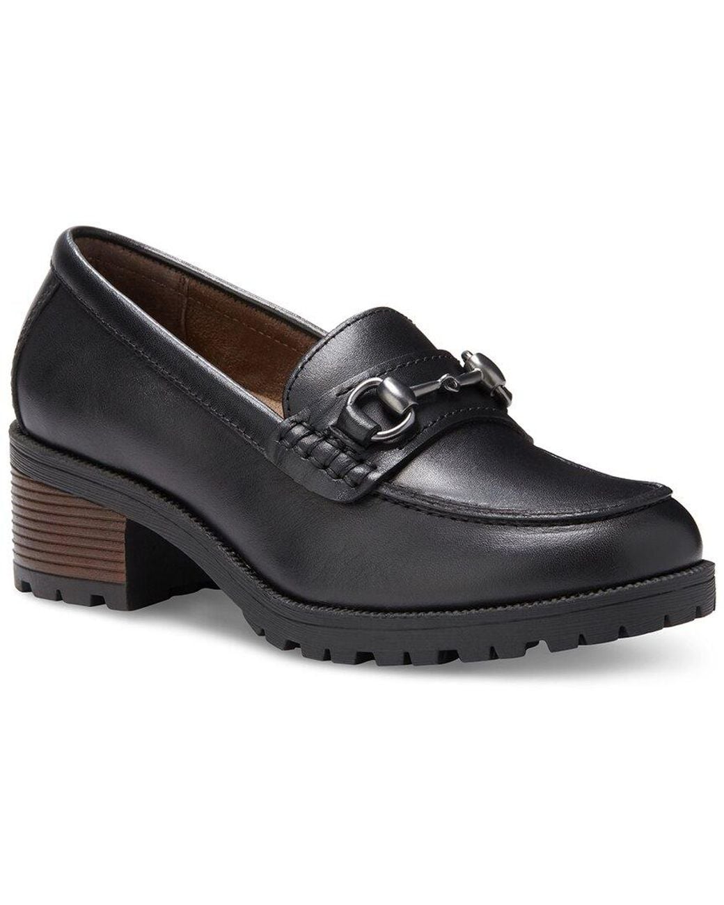 Eastland Black Gwen Leather Loafer