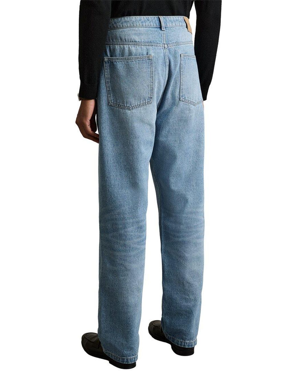 Reiss Blue Broadway Baggy Fit Jean for men