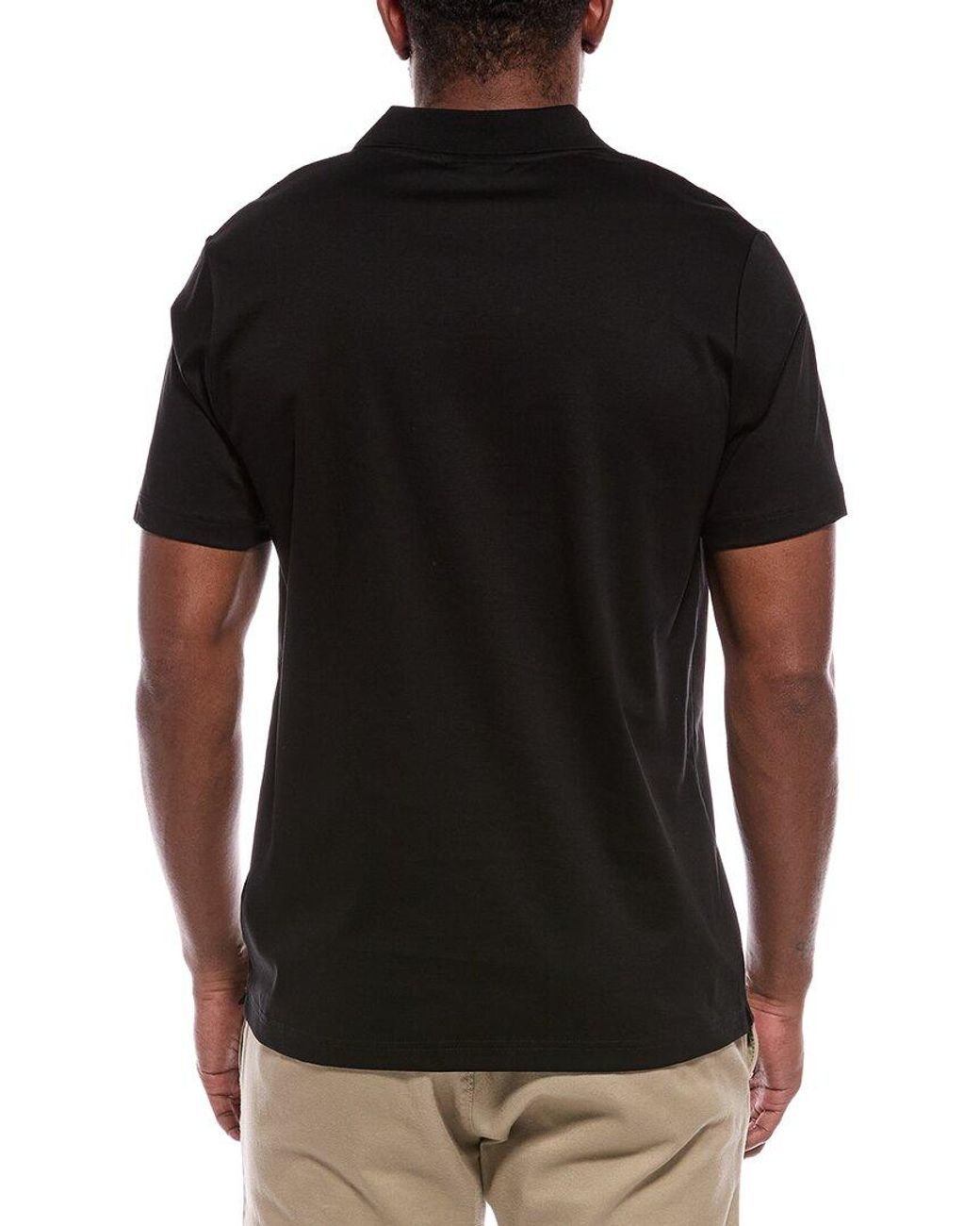 NN07 Black Paul Polo Shirt for men