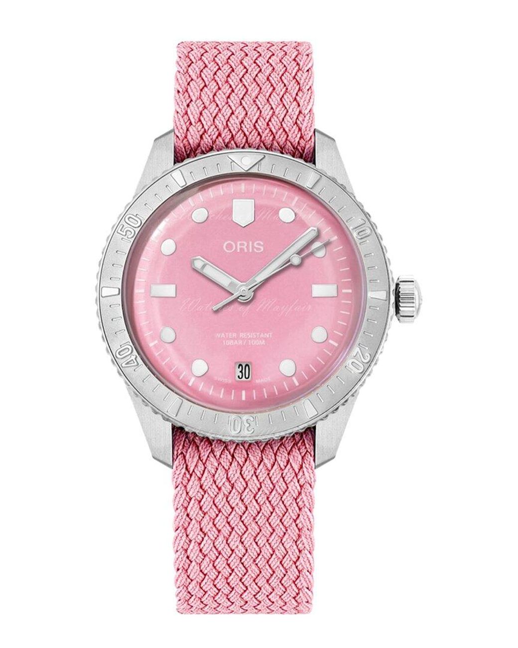Oris Pink Divers Watch