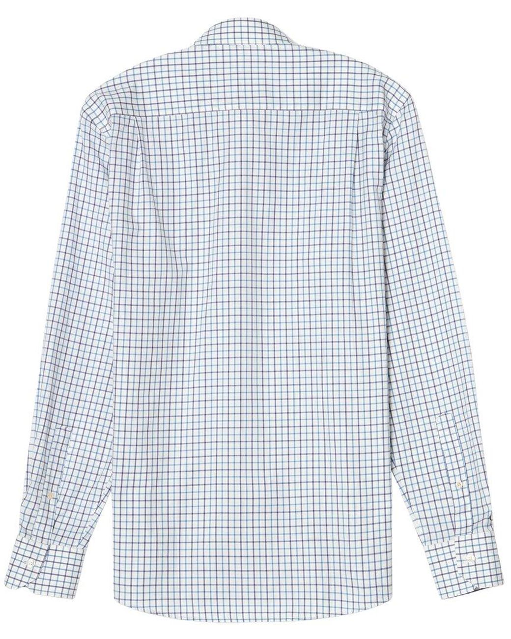 Robert Talbott Blue Reynolds Ultra Light Weight Brushed Shirt for men