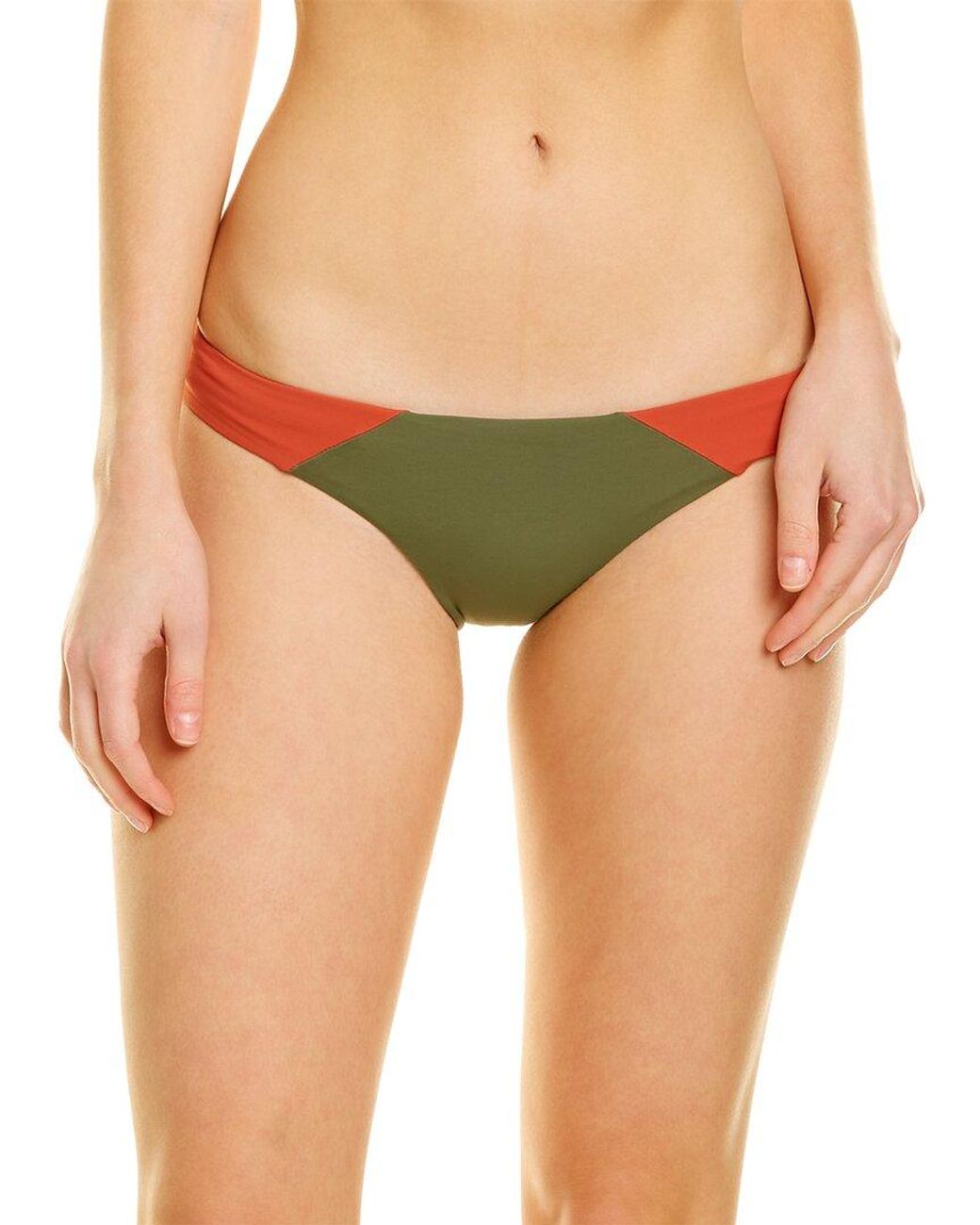 Peixoto Green Issa Bikini Bottom