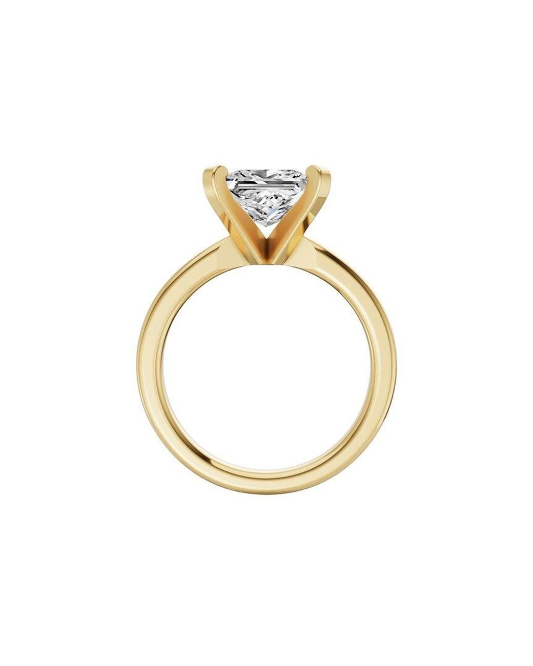 Lab Grown Diamonds White 14K 3.00 Ct. Tw. Lab-Grown Diamond Ring