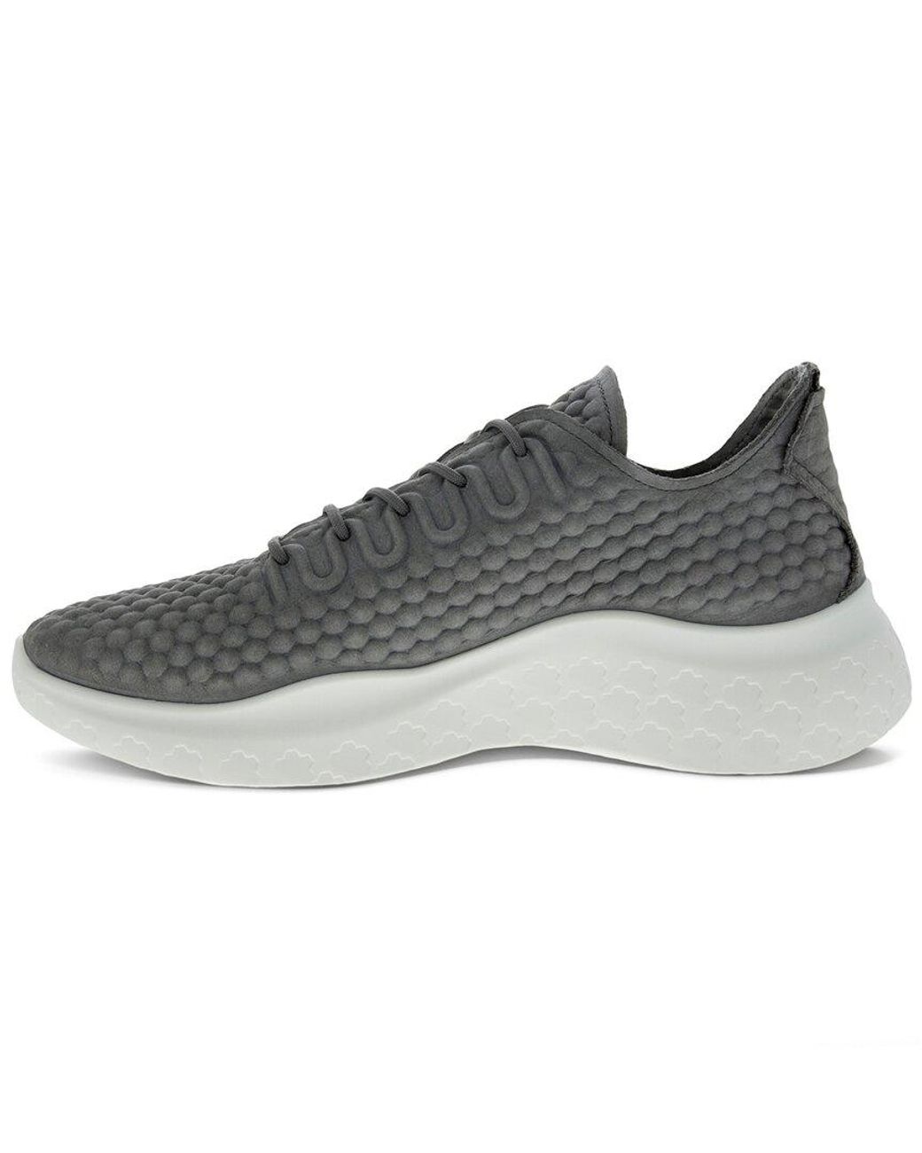 Ecco Therap Leather Sneaker in Gray for Men | Lyst