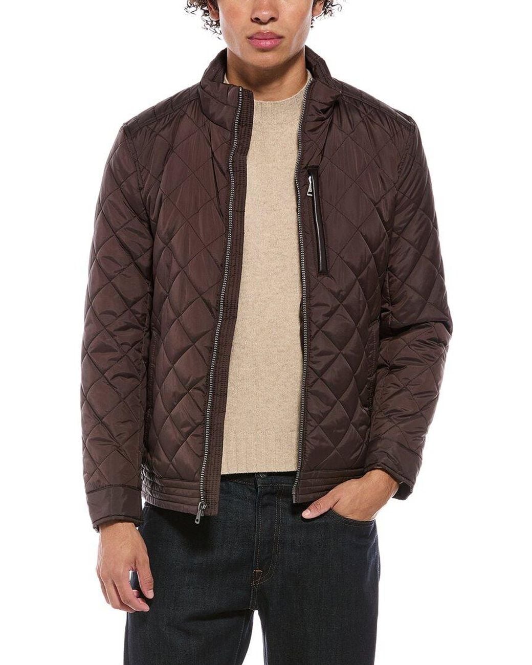 Cole Haan Brown Signature Jacket for men