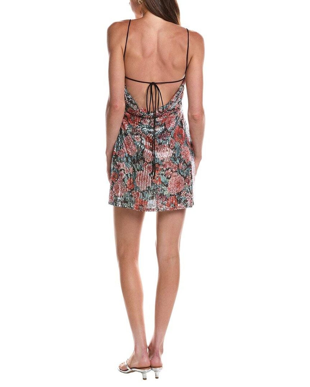 For Love & Lemons Red Ladonna Mini Dress