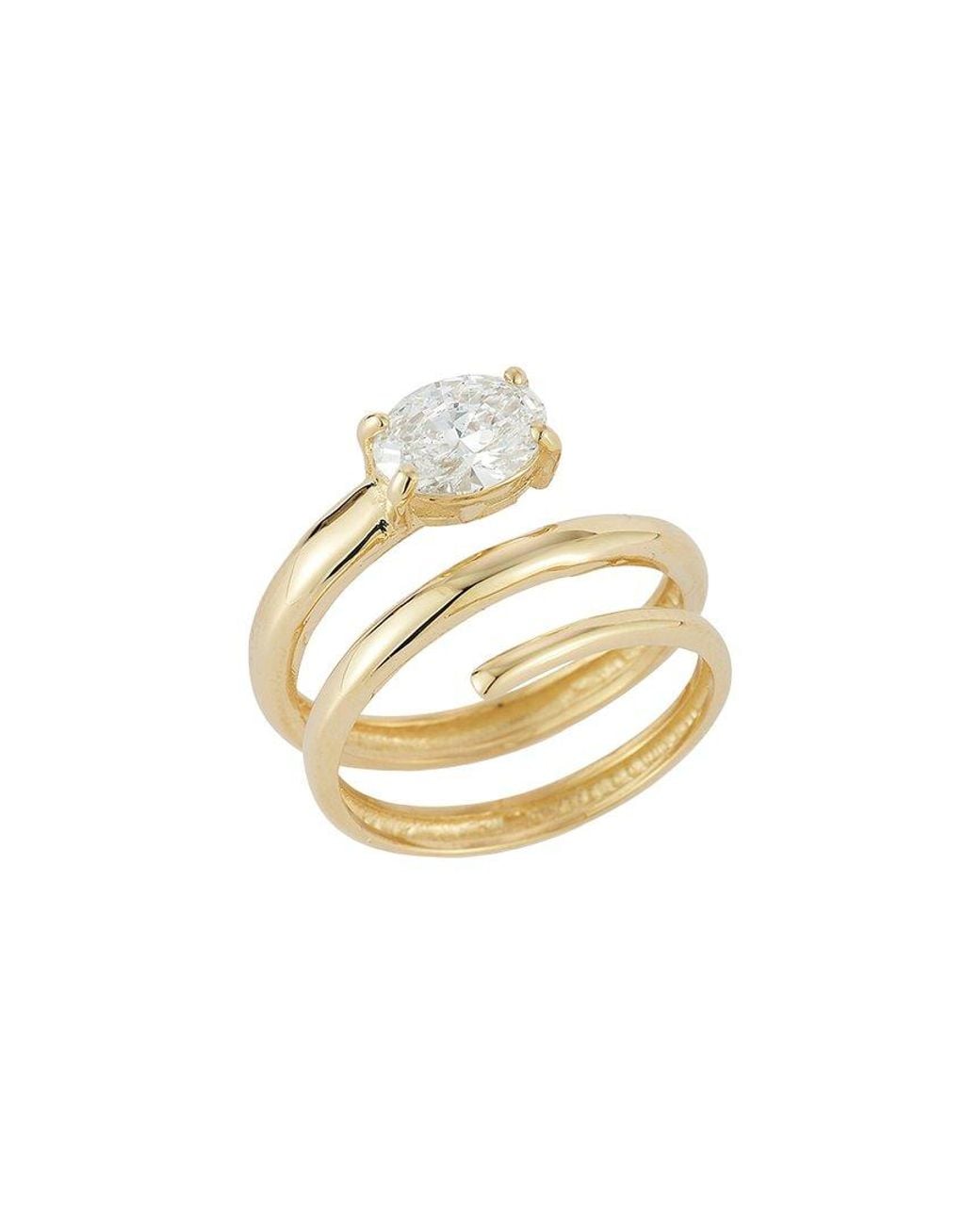 Reiss Metallic 14K 1.02 Ct. Tw. Lab-Grown Diamond Ring