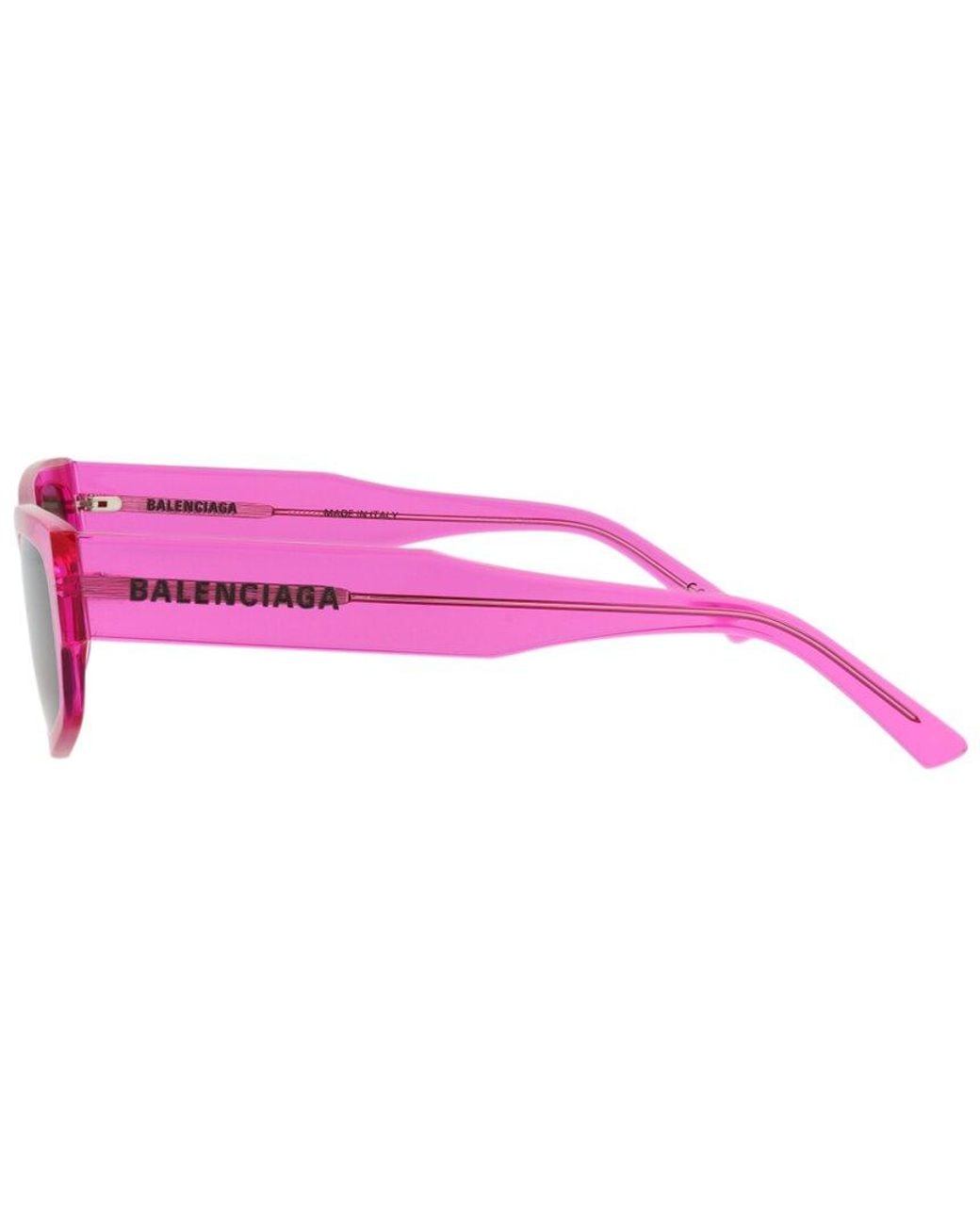 Balenciaga Pink Fashion 56Mm Sunglasses