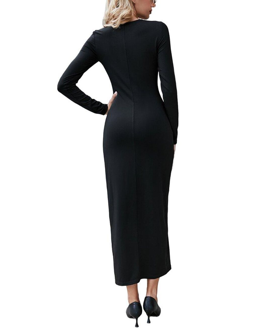 Luna Tuccini Black Midi Dress