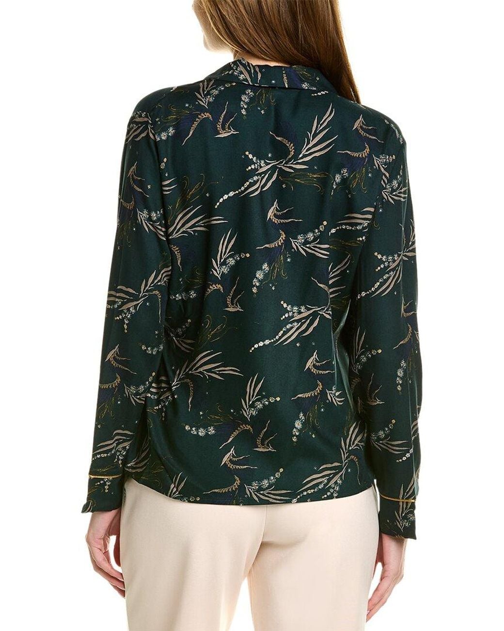 Hanro Green Celia Shirt