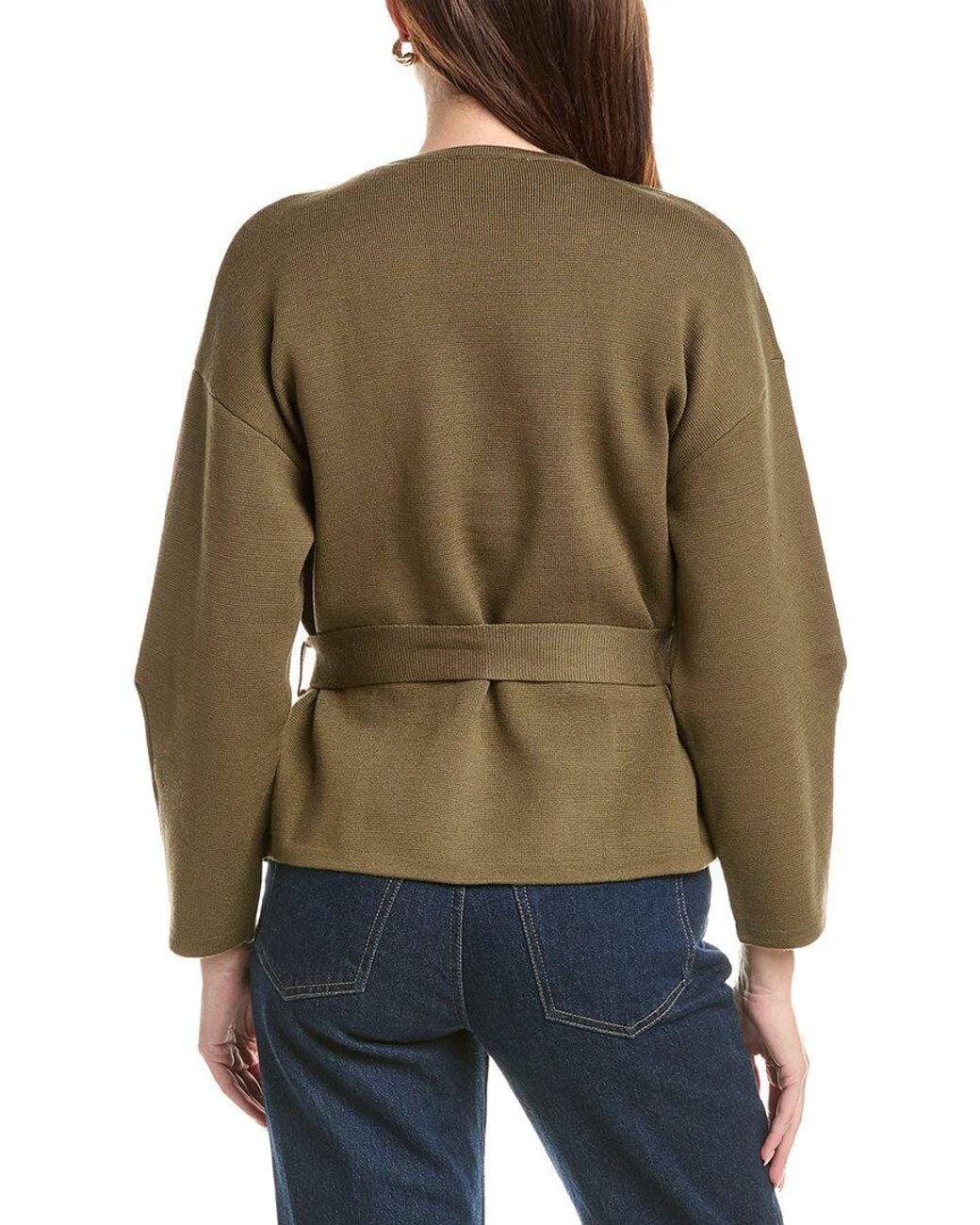HL Affair Brown Knit Coat