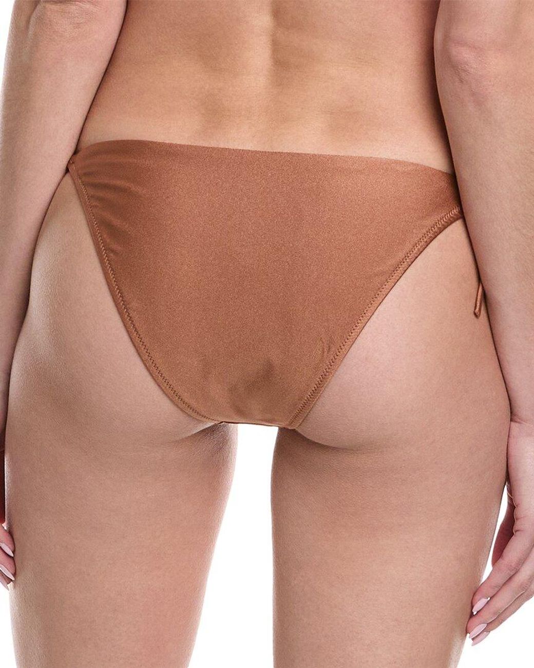 Solid & Striped Brown The Iris Ring Bikini Bottom