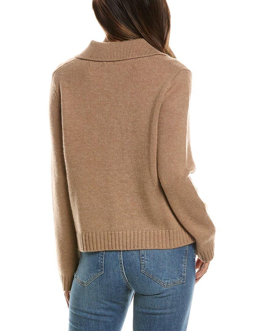 Forte Natural Double Breasted Wool & Cashmere-Blend Cardigan