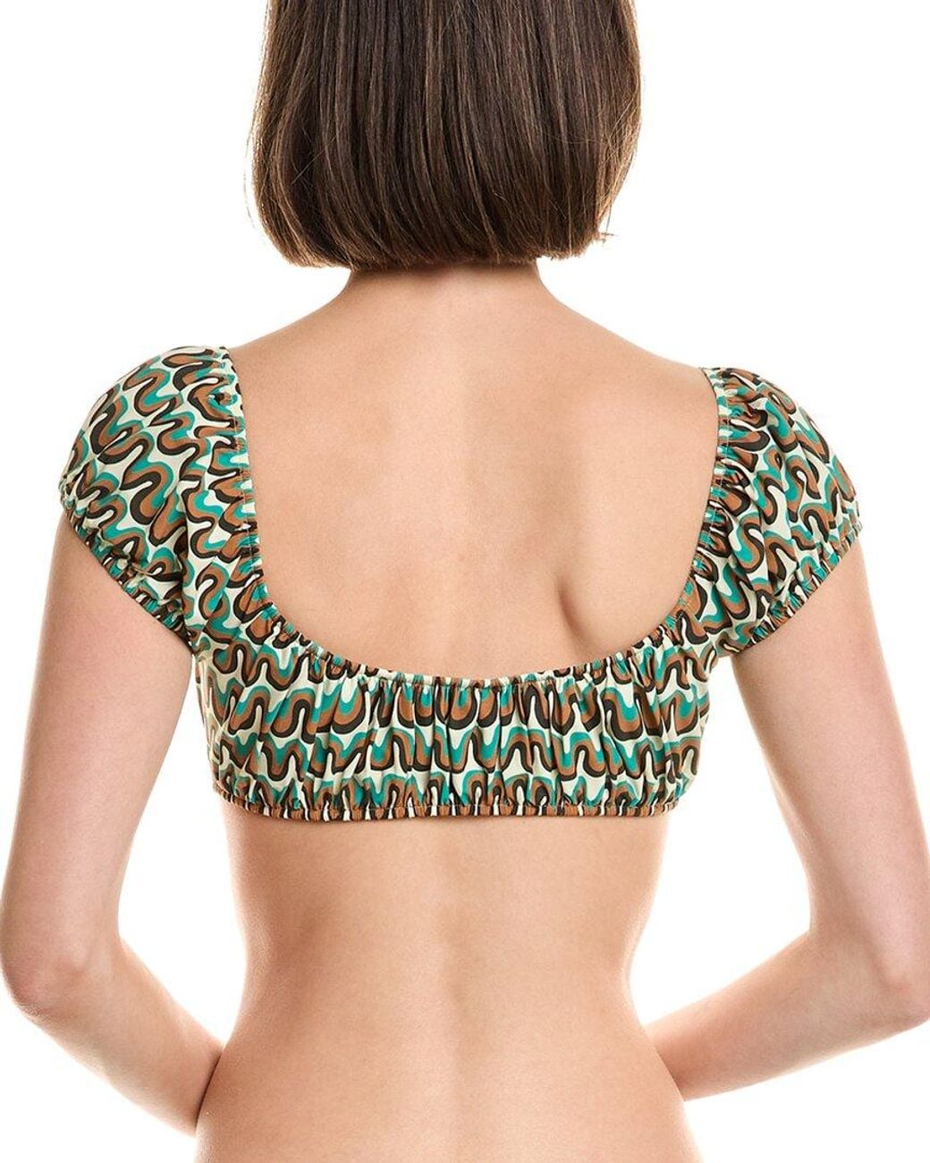 Montce Green Bandita Bikini Top