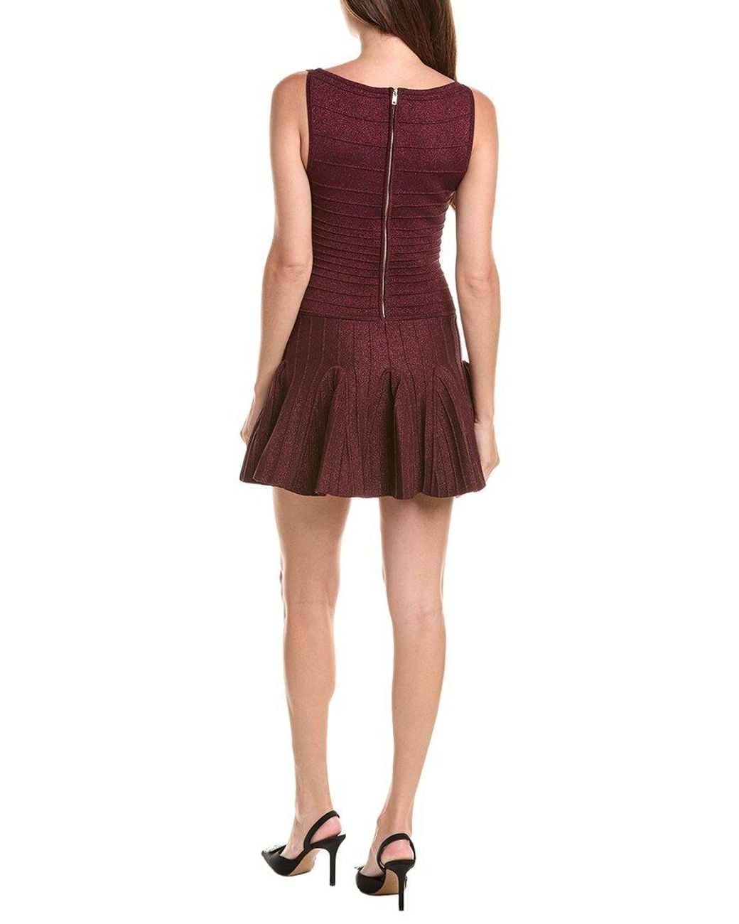 retroféte Red Audrina Knit Dress