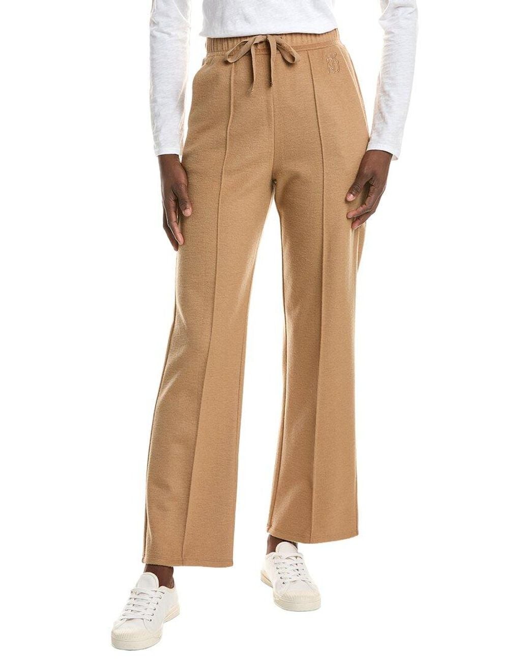 Max Mara Natural Weekend Sponda Wool-Blend Trouser