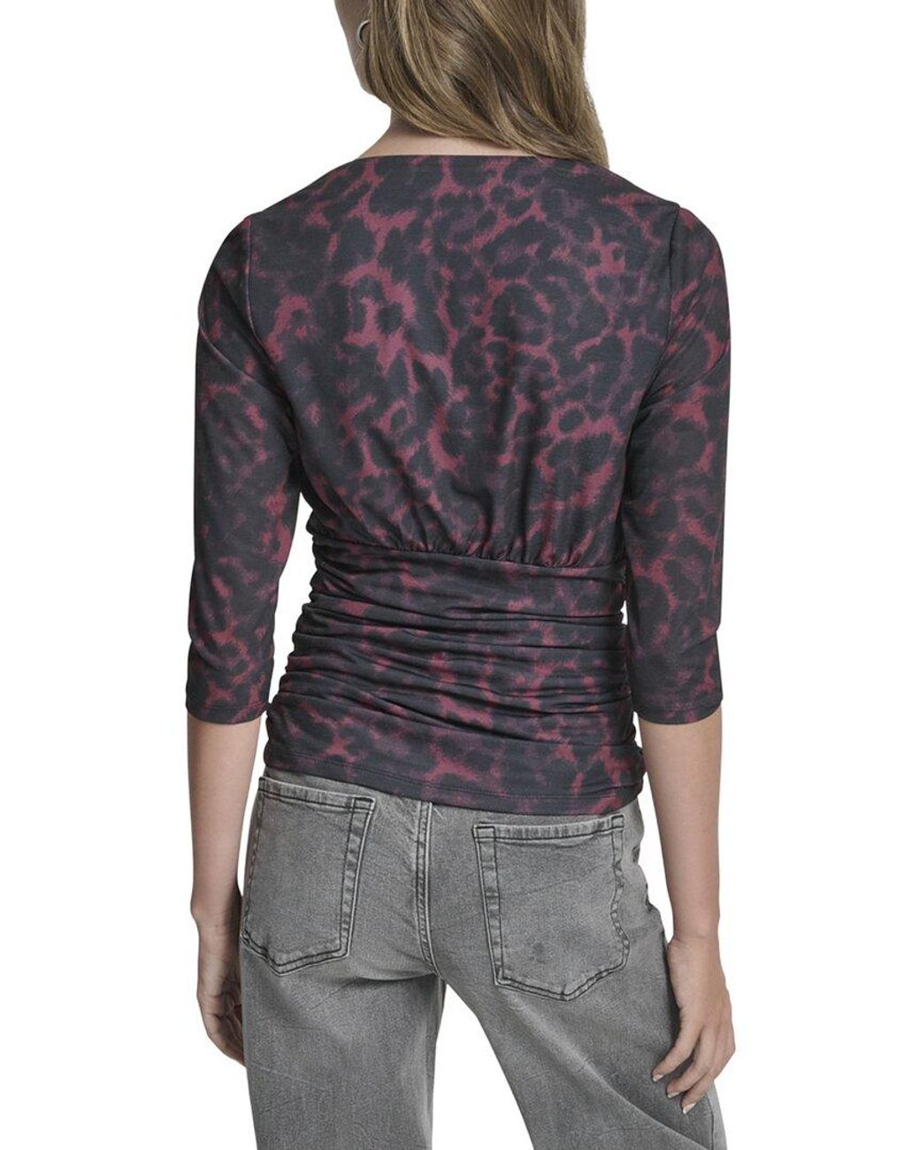 DKNY Black Knit Top