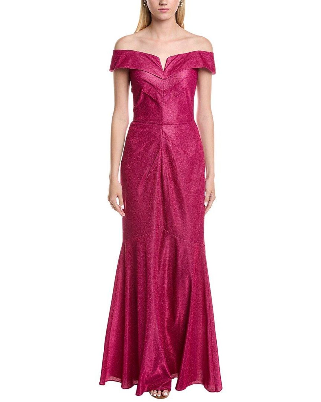 Rene Ruiz Red Mermaid Gown