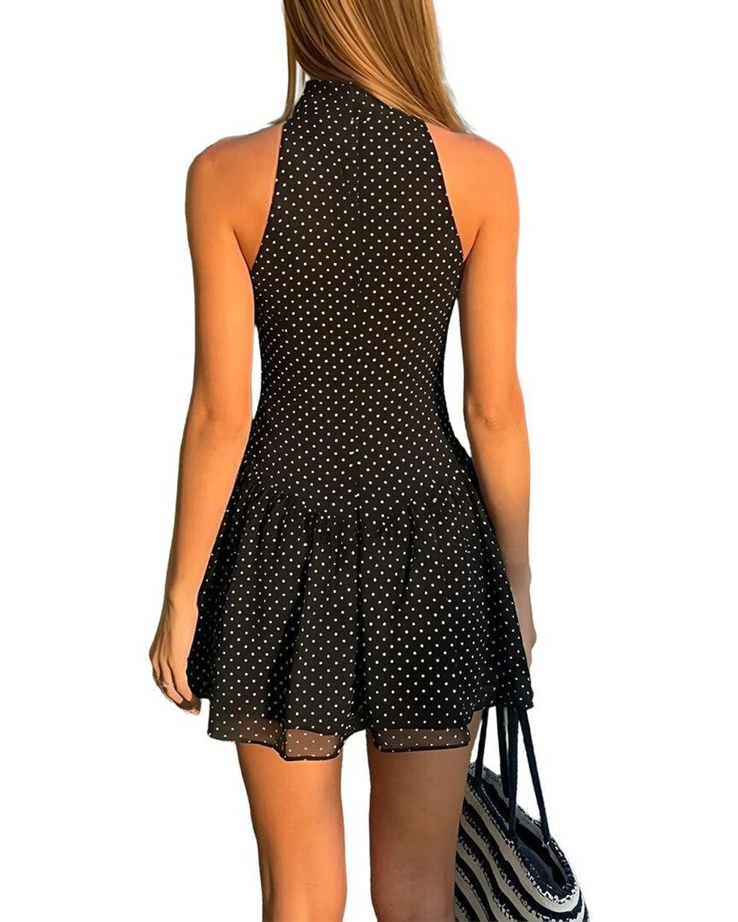 LEBRIN ATELIER Black Mini Dress