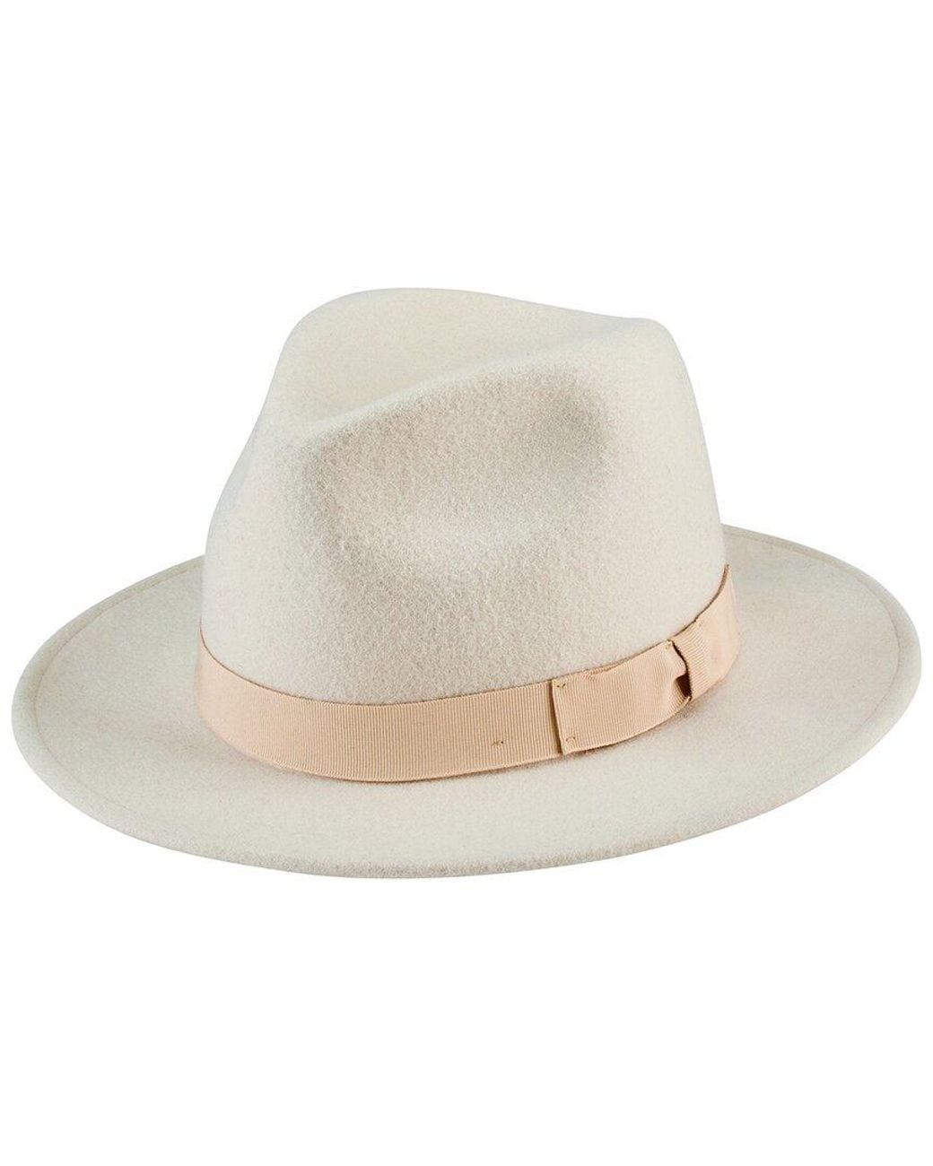 San Diego Hat Natural Wool Fedora