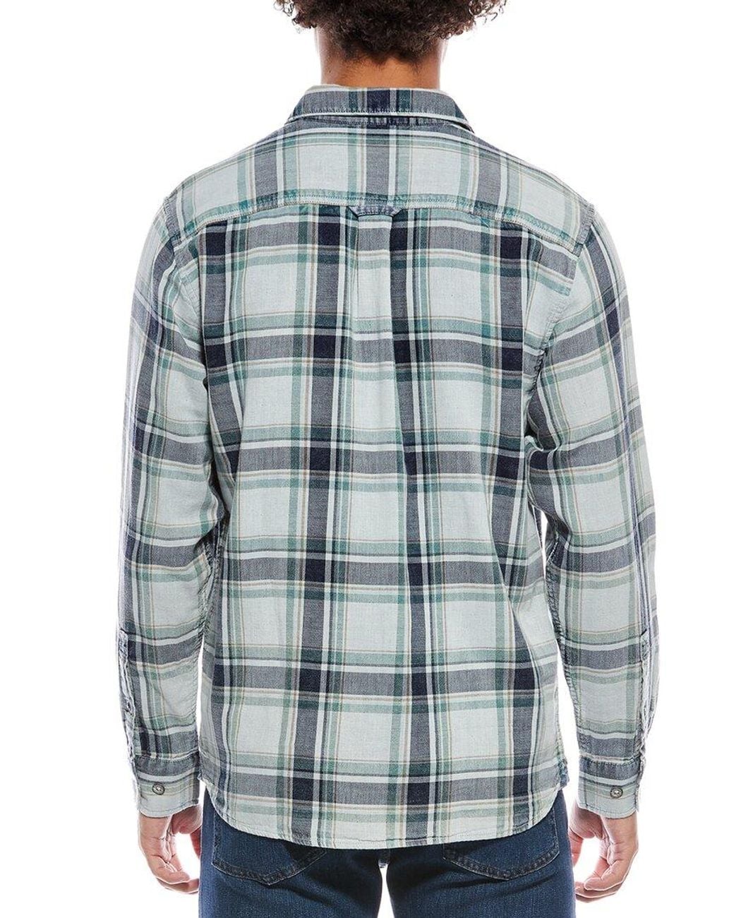 Tommy Bahama Blue Twice The Plaid Shirt for men