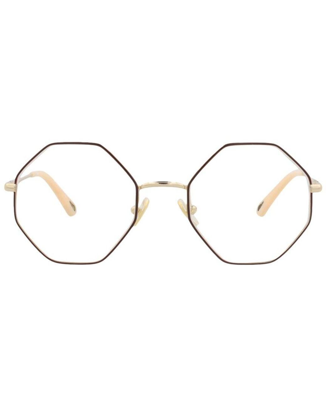 Chloé Metallic 50Mm Optical Frames