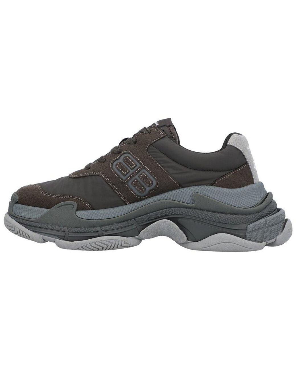 Balenciaga Black Triple S Sneaker for men