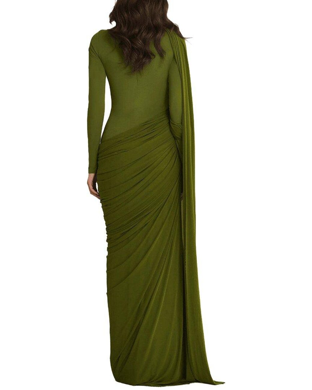 Dilireba Green Maxi Dress