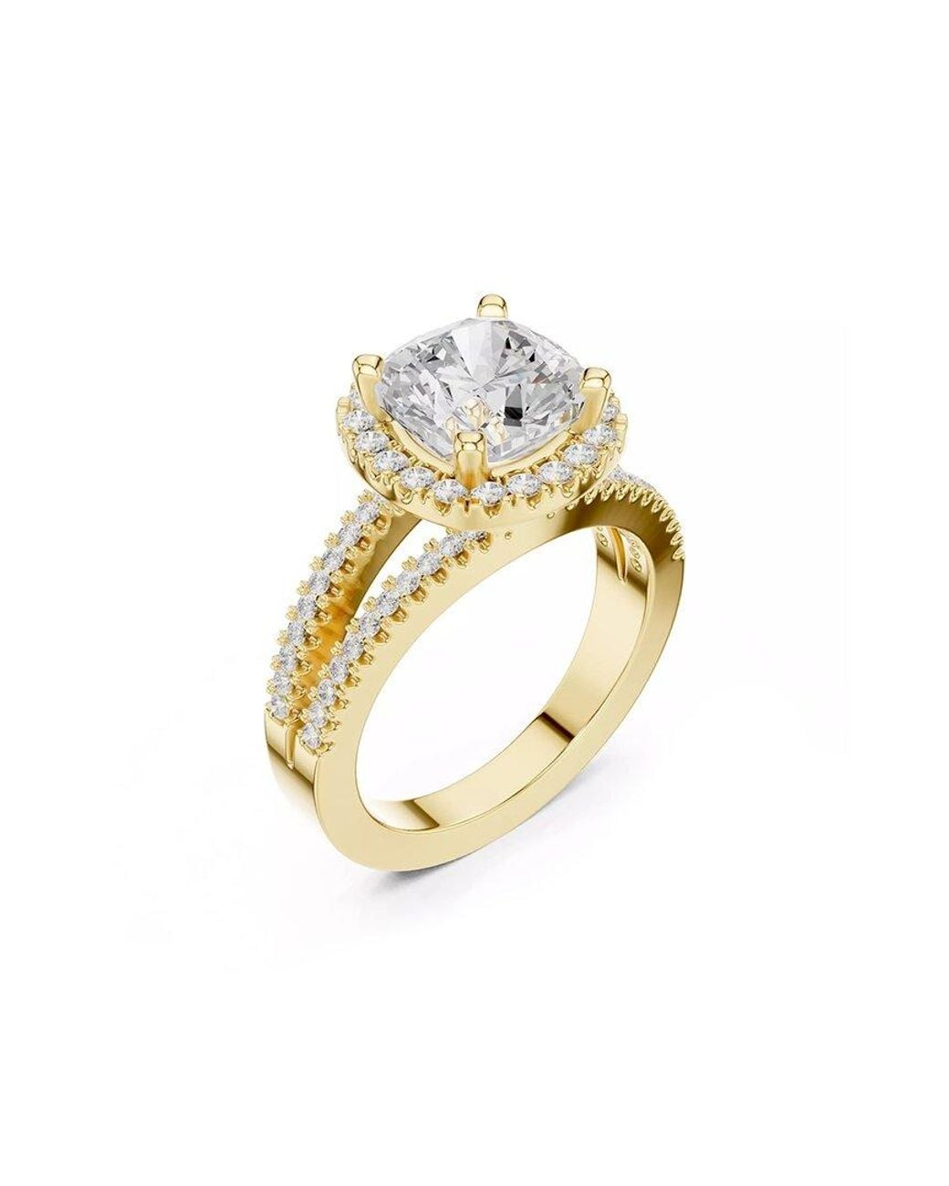 Lab Grown Diamonds White 14k 2.50 Ct. Tw. Lab-grown Diamond Ring